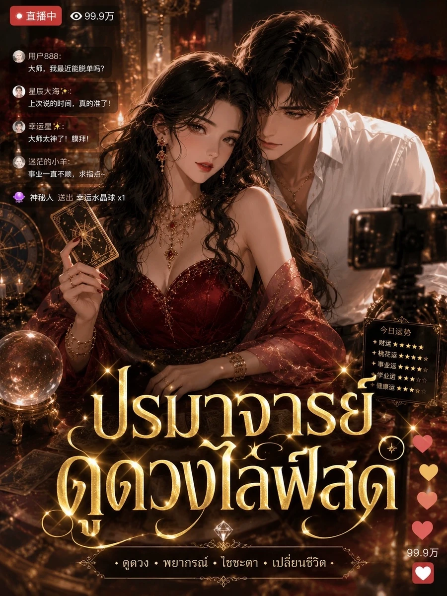 ปก ปรมาจารย์ดูดวงไลฟ์สด