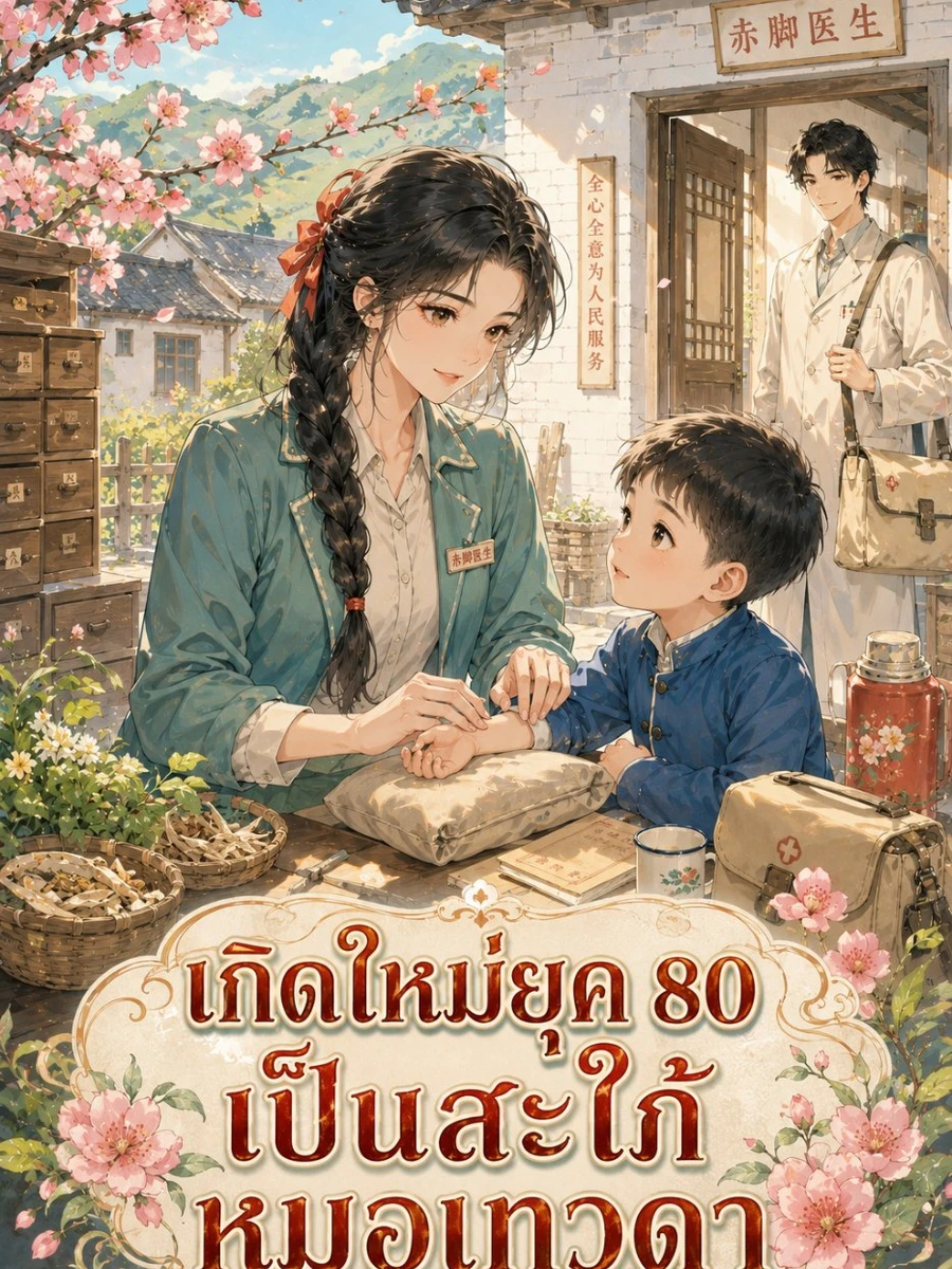 ปก เกิดใหม่ยุค 80 เป็นสะใภ้หมอเทวดา