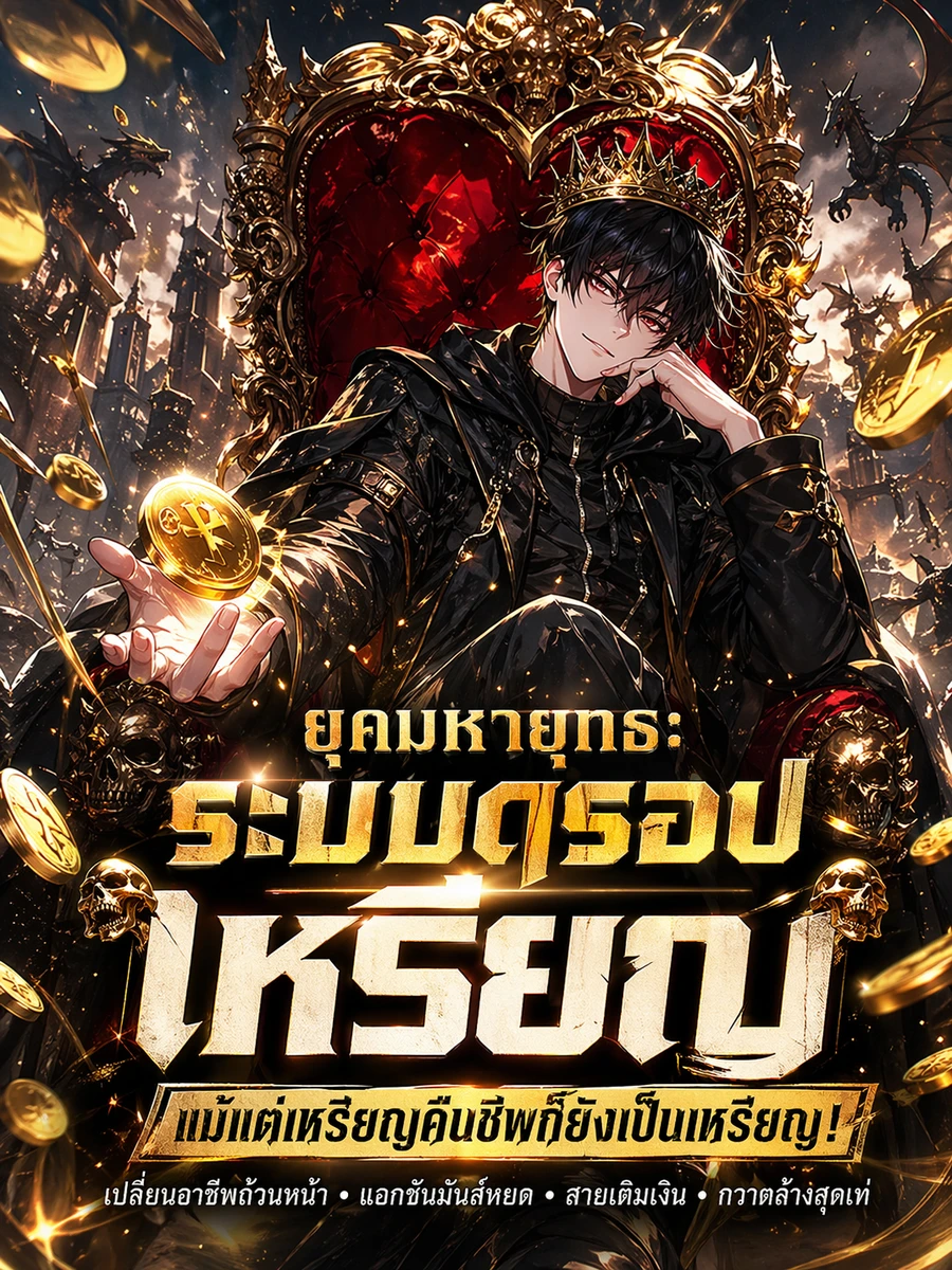 ปก ยุคมหายุทธ: ระบบดรอปเหรียญ – แม้แต่เหรียญคืนชีพก็ยังเป็นเหรียญ!