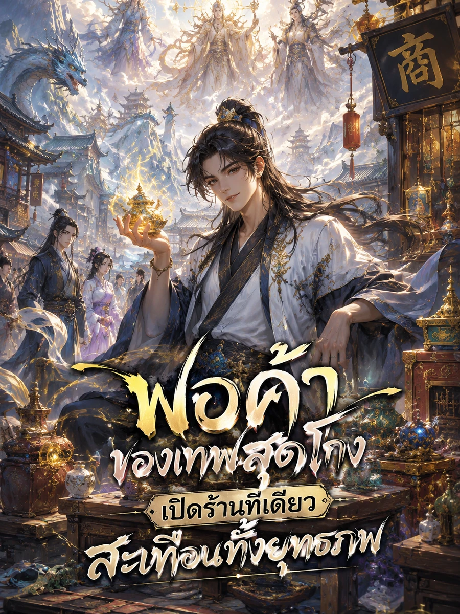 ปก พ่อค้าของเทพสุดโกง! เปิดร้านทีเดียว สะเทือนทั้งยุทธภพ