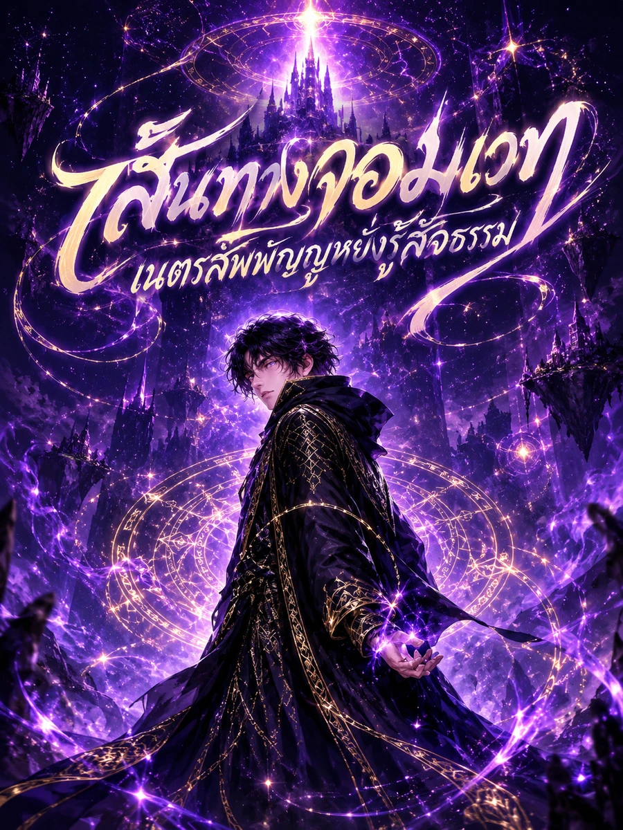 ปก เส้นทางจอมเวท เนตรสัพพัญญูหยั่งรู้สัจธรรม