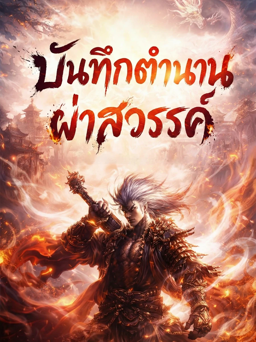 ปก บันทึกตํานานผ่าสวรรค์