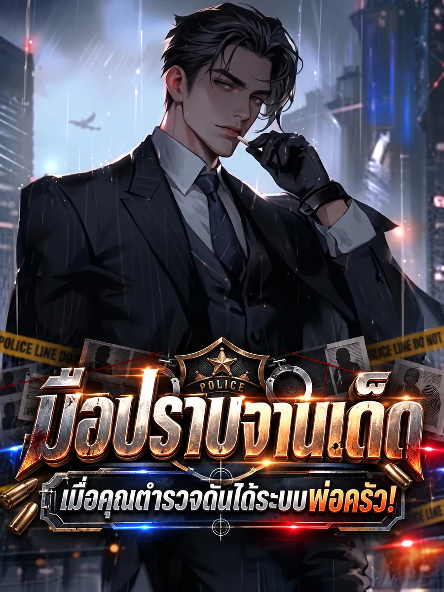 ปก มือปราบจานเด็ด: เมื่อคุณตํารวจดันได้ระบบพ่อครัว!