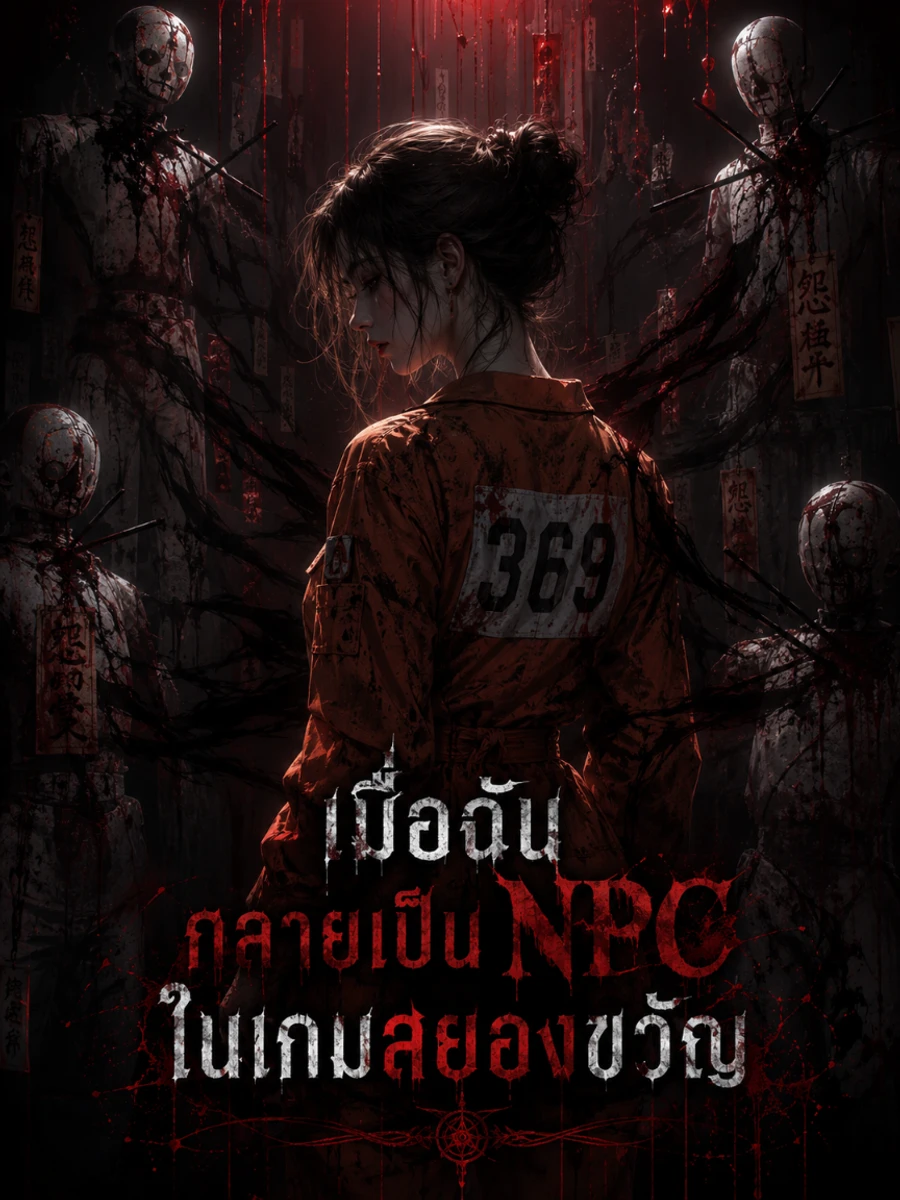 ปก เมื่อฉันกลายเป็น NPC ในเกมสยองขวัญ