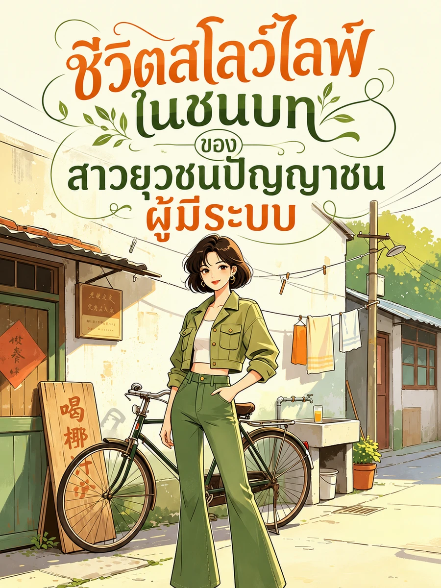 ปก ชีวิตสโลว์ไลฟ์ในชนบทของสาวยุวชนปัญญาชนผู้มีระบบ