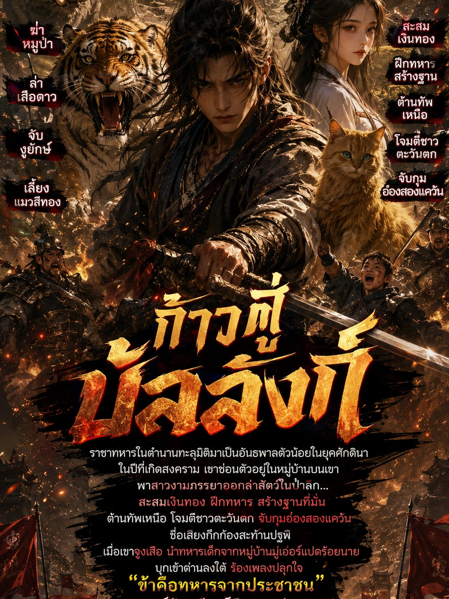 ปก ก้าวสู่บัลลังก์