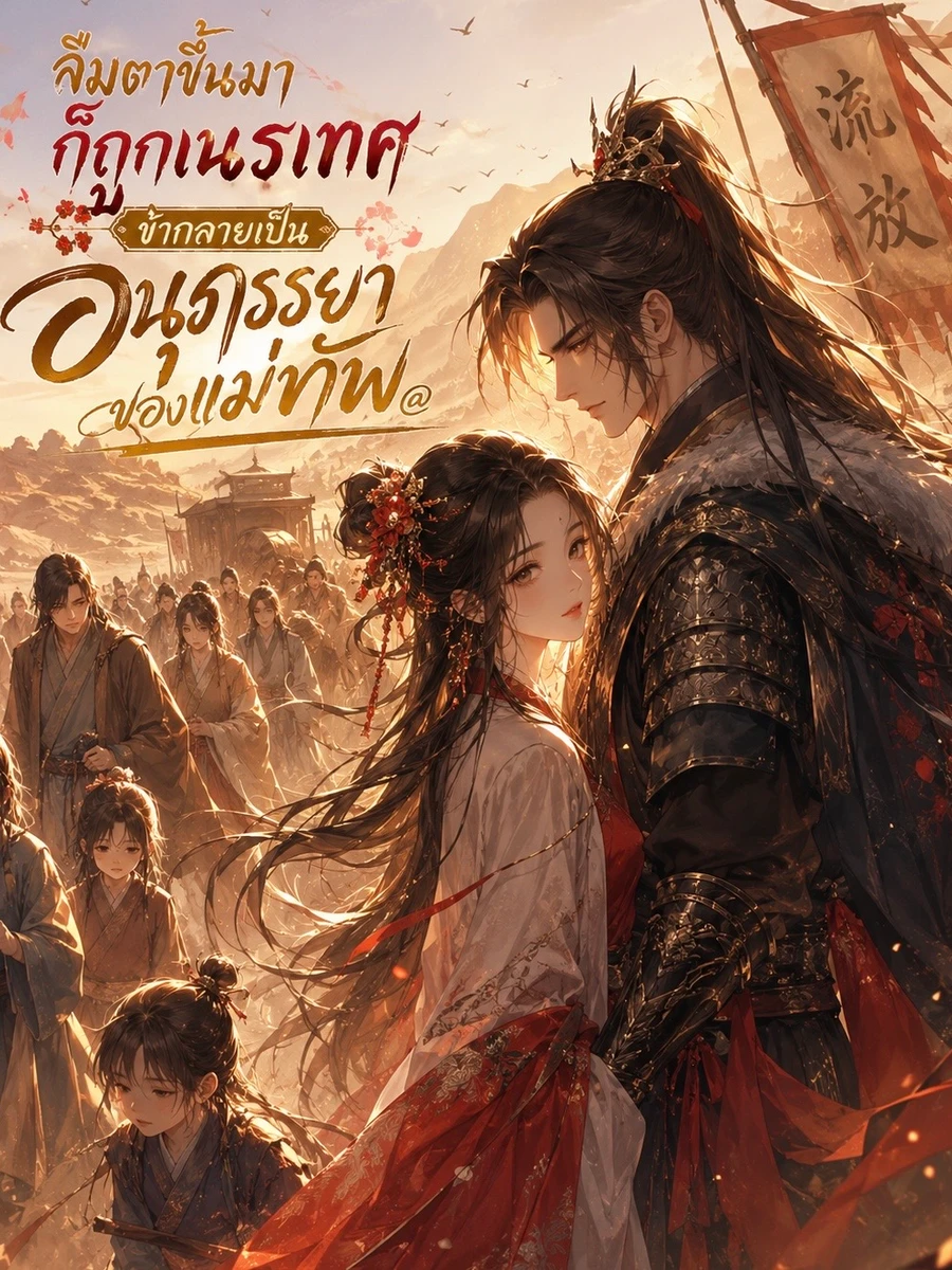 ปก ลืมตาขึ้นมาก็ถูกเนรเทศ ข้ากลายเป็นอนุภรรยาของท่านแม่ทัพ