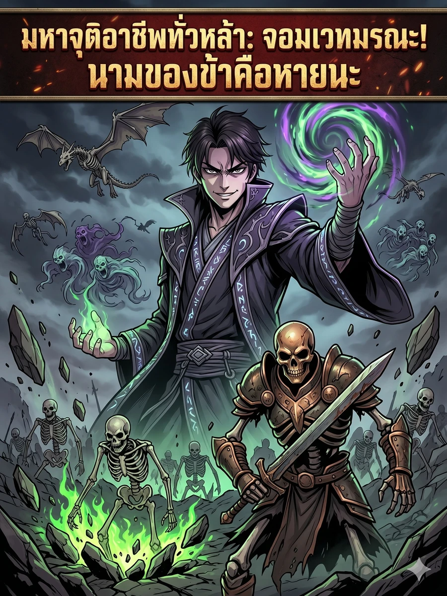 ปก มหาจุติอาชีพทั่วหล้า: จอมเวทมรณะ! นามของข้าคือหายนะ