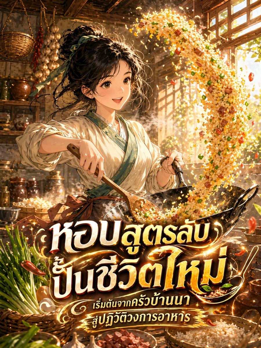 ปก หอบสูตรลับปั้นชีวิตใหม่ เริ่มต้นจากครัวบ้านนา สู่ปฏิวัติวงการอาหาร