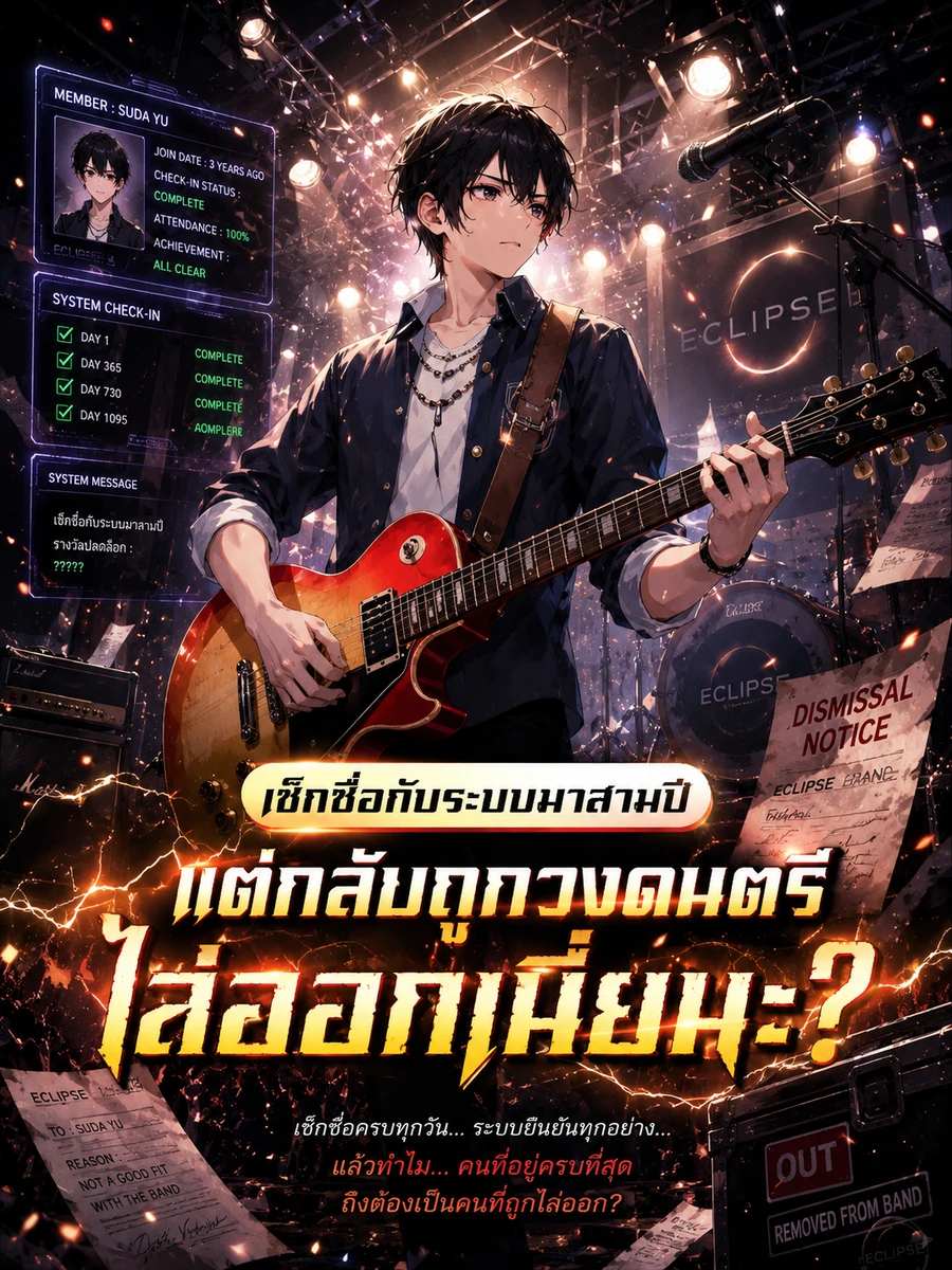 ปก (จบแล้ว) เช็กชื่อกับระบบมาสามปี แต่กลับถูกวงดนตรีไล่ออกเนี่ยนะ!