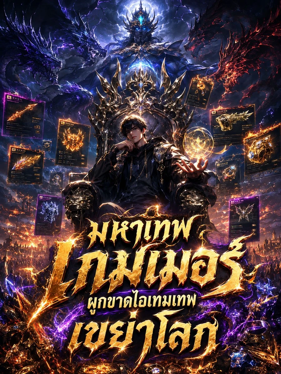 ปก มหาเทพเกมเมอร์ ผูกขาดไอเทมเทพเขย่าโลก