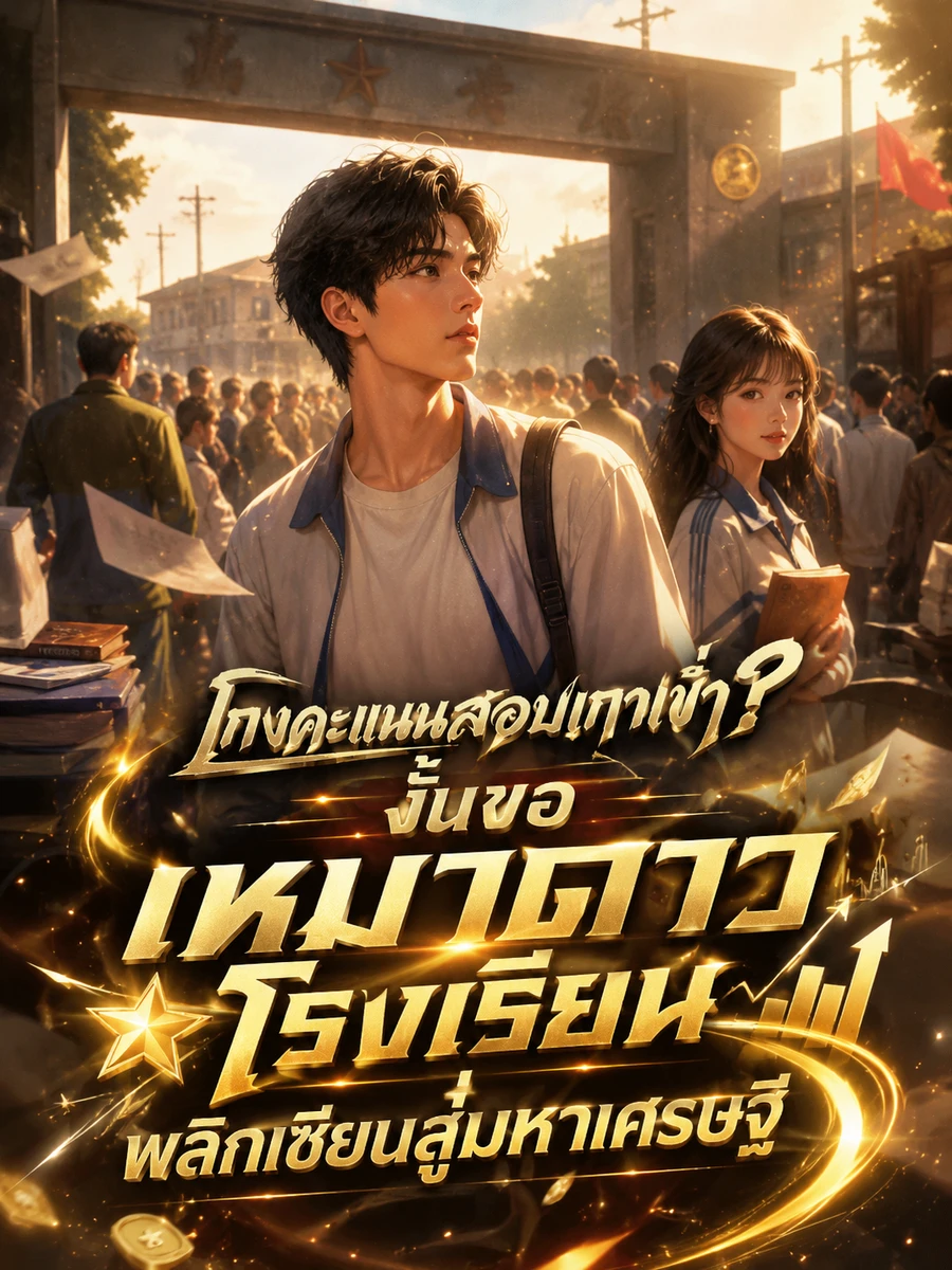 ปก โกงคะแนนสอบเกาเข่าหรอ งั้นขอเหมาดาวโรงเรียนพลิกชีวิตสู่มหาเศรษฐี