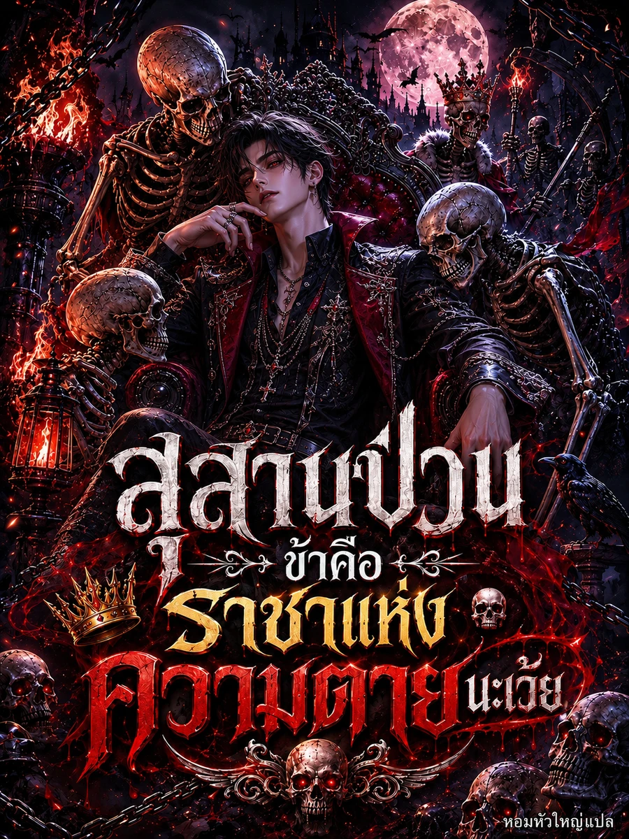 ปก สุสานป่วน ข้าคือราชาแห่งความตายนะเว้ย