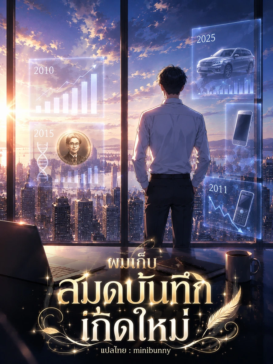 ปก ผมเก็บสมุดบันทึกเกิดใหม่ (จบ+ไล่รีไรท์)