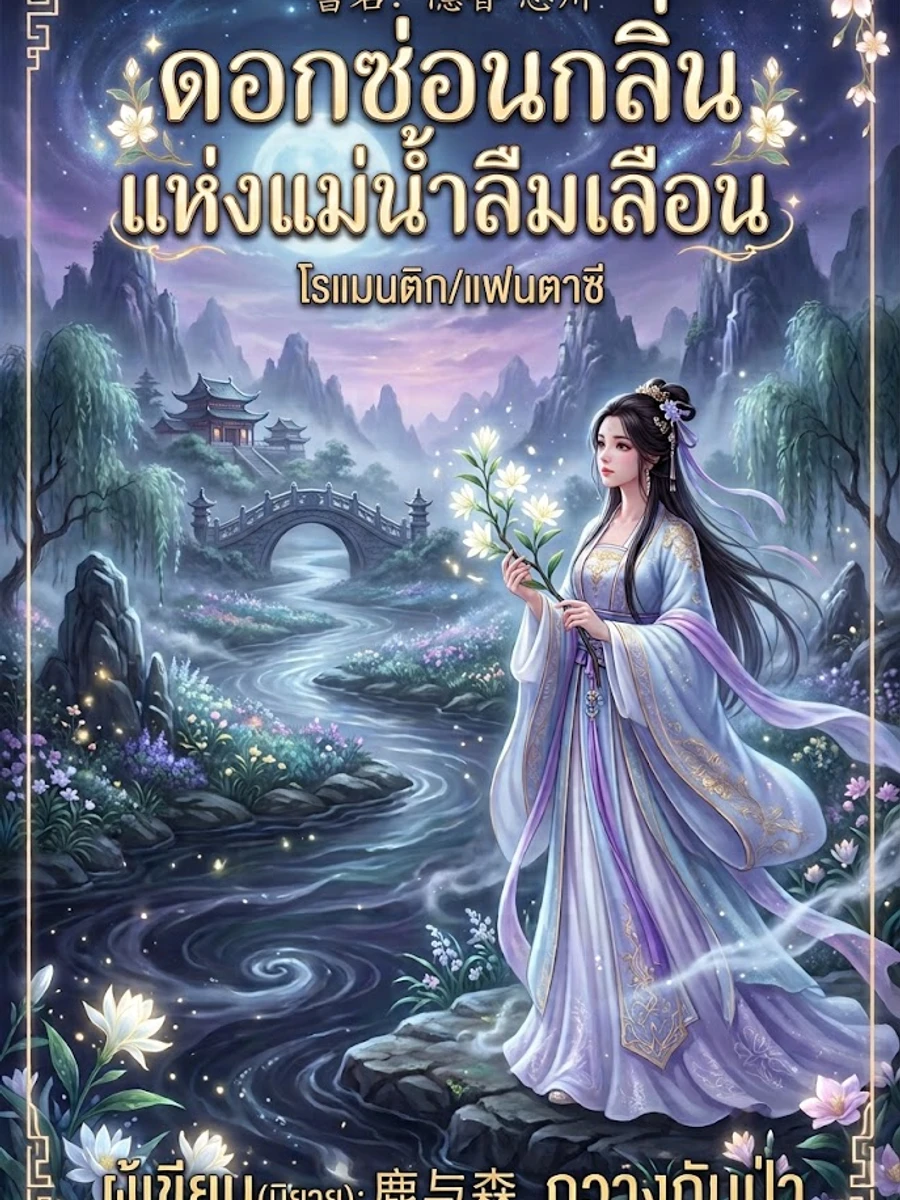 ปก ดอกซ่อนกลิ่นแห่งแม่น้ําลืมเลือน