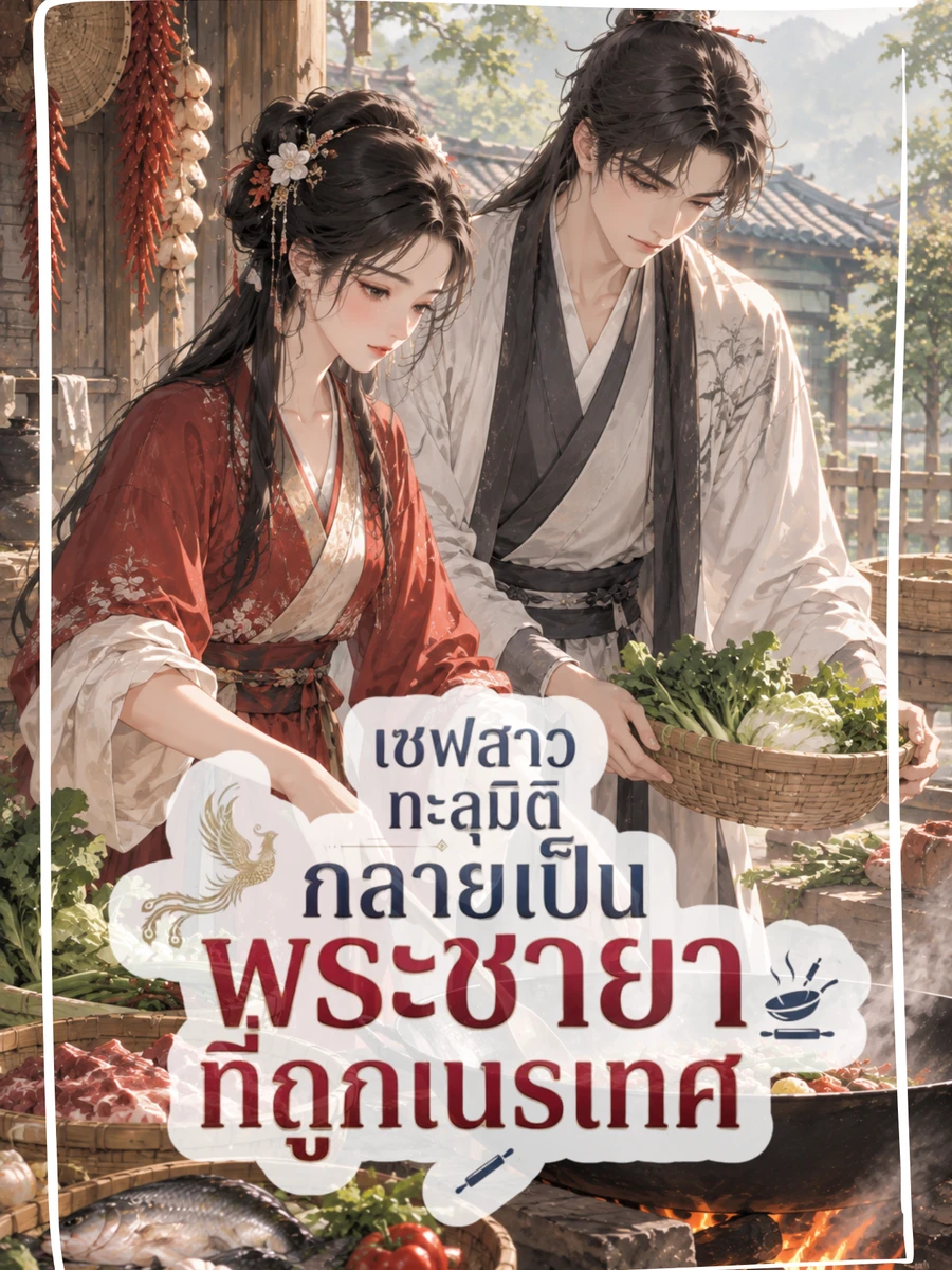ปก เชฟสาวทะลุมิติ กลายเป็นพระชายาที่ถูกเนรเทศ