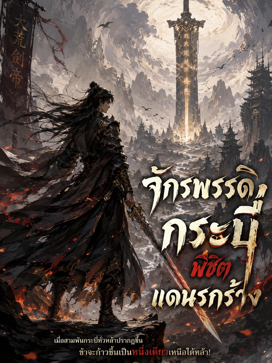 ปก จักรพรรดิกระบี่พิชิตแดนรกร้าง