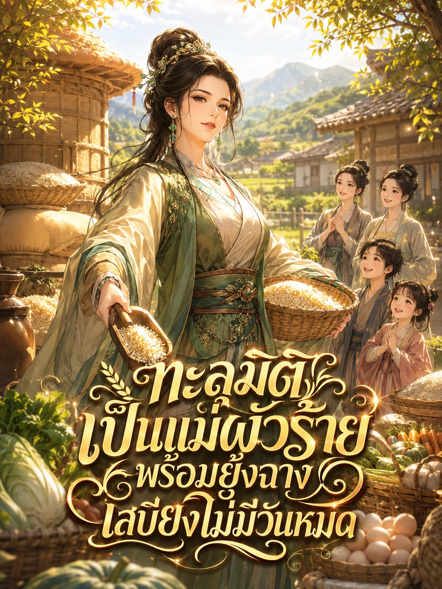 ปก ทะลุมิติเป็นแม่ผัวร้าย พร้อมยุ้งฉางเสบียงไม่มีวันหมด