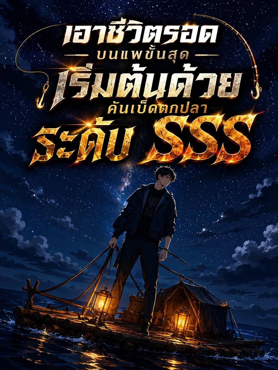 ปก เอาชีวิตรอดบนแพขั้นสุด: เริ่มต้นด้วยคันเบ็ดตกปลาระดับ SSS