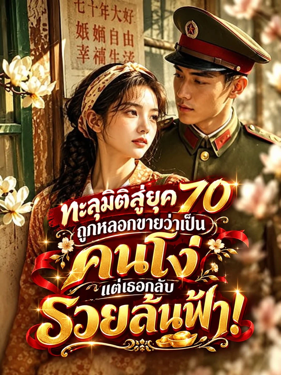 ปก ทะลุมิติสู่ยุค 70 ถูกหลอกขายว่าเป็นคนโง่ แต่เธอกลับรวยล้นฟ้า!