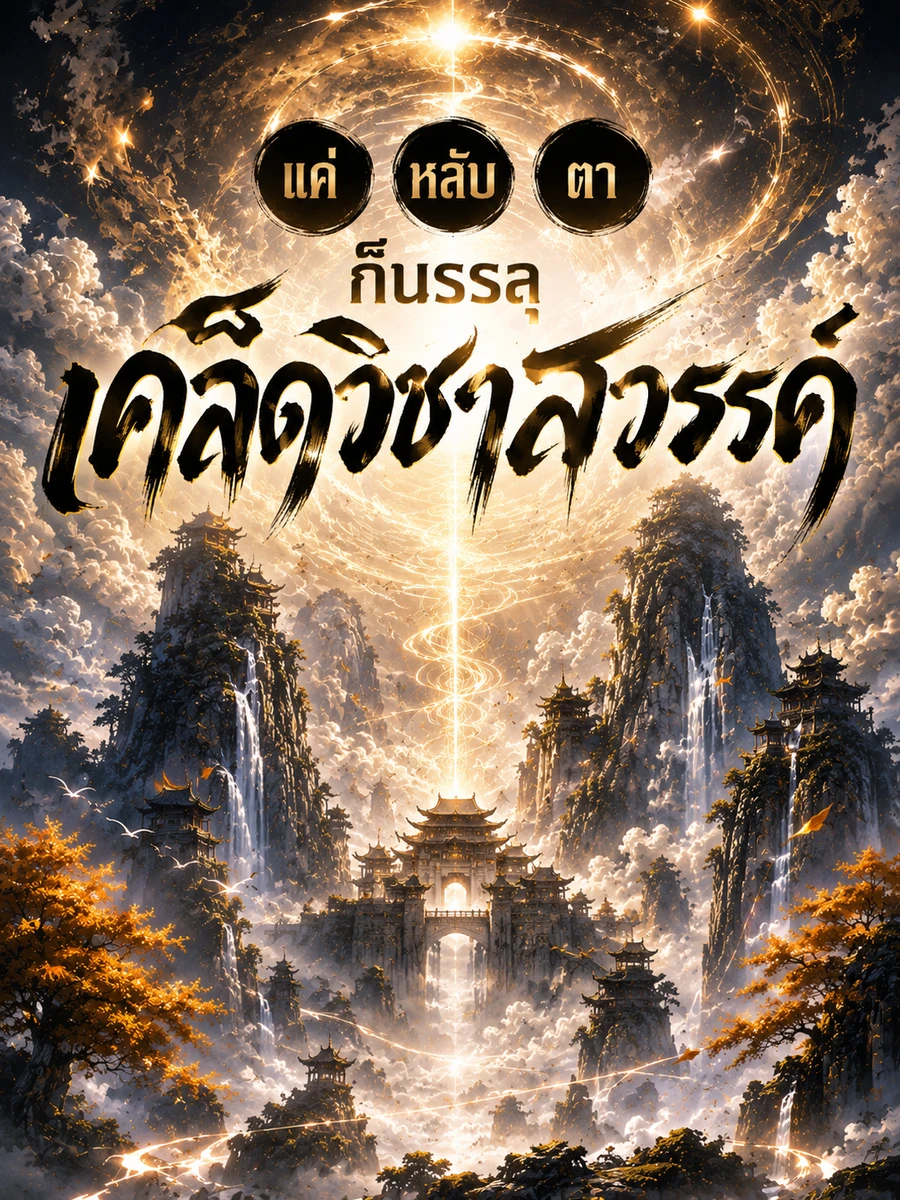 ปก (จบ) แค่หลับตา ก็บรรลุเคล็ดวิชาสวรรค์