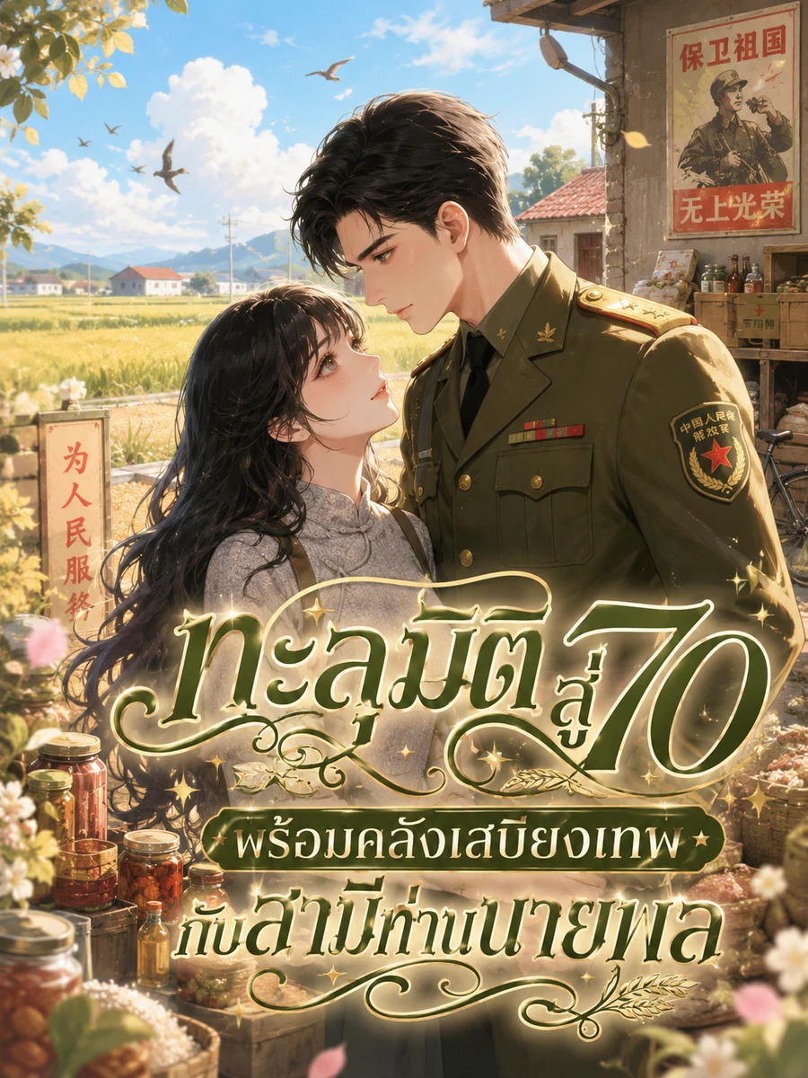 ปก ทะลุมิติสู่ยุค 70 พร้อมคลังเสบียงเทพกับสามีท่านนายพล