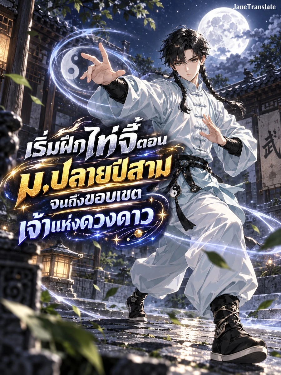 ปก เริ่มฝึกไท่จี๋ตอน ม.ปลายปีสาม จนถึงขอบเขตเจ้าแห่งดวงดาว