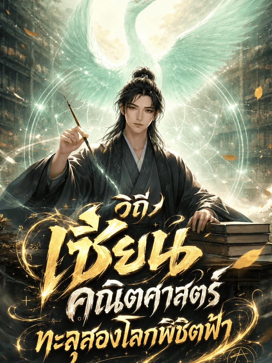 ปก วิถีเซียนคณิตศาสตร์ ทะลุสองโลกพิชิตฟ้า