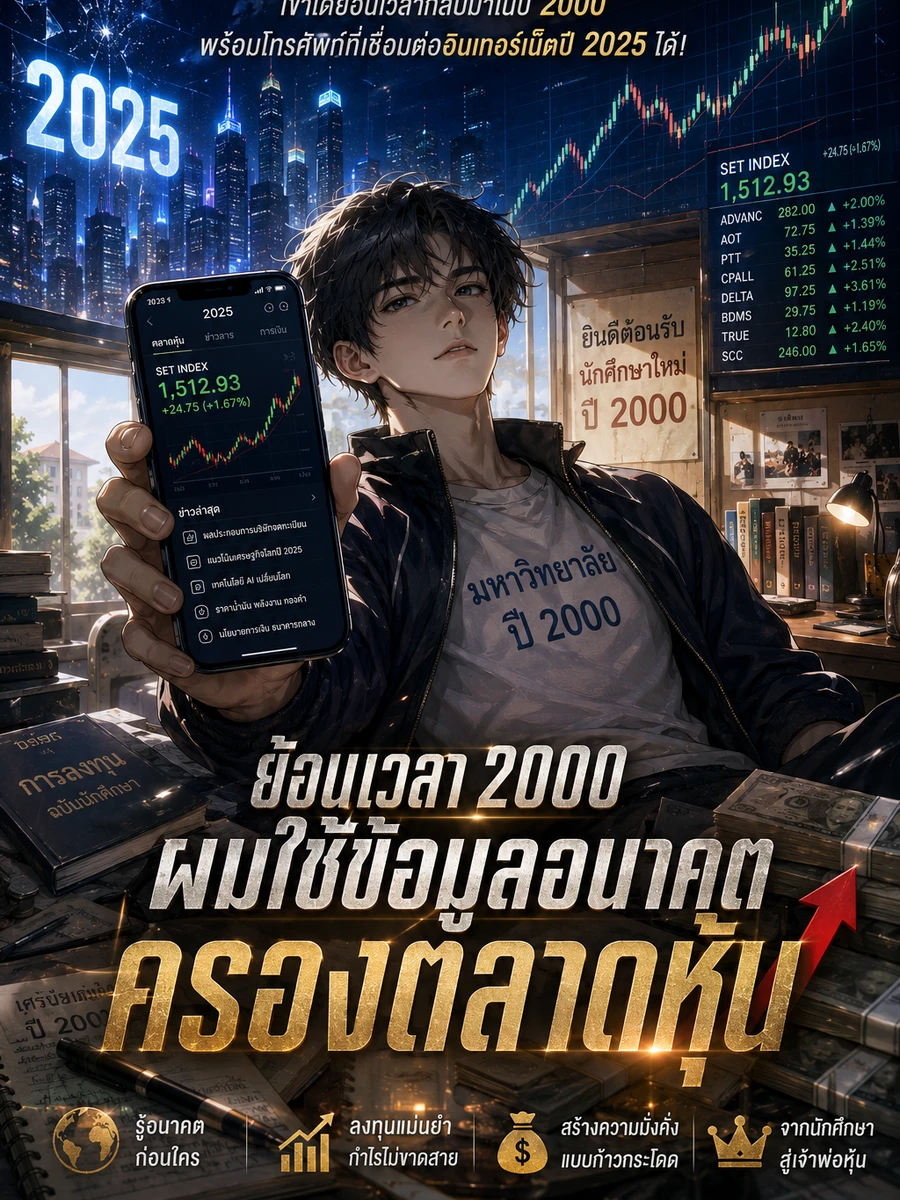 ปก เกิดใหม่ปี 2000: มือถือของผมเชื่อมต่ออินเทอร์เน็ตปี 2025