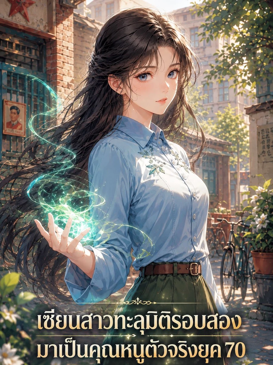 ปก เซียนสาวทะลุมิติรอบสอง มาเป็นคุณหนูตัวจริงมายุค 70