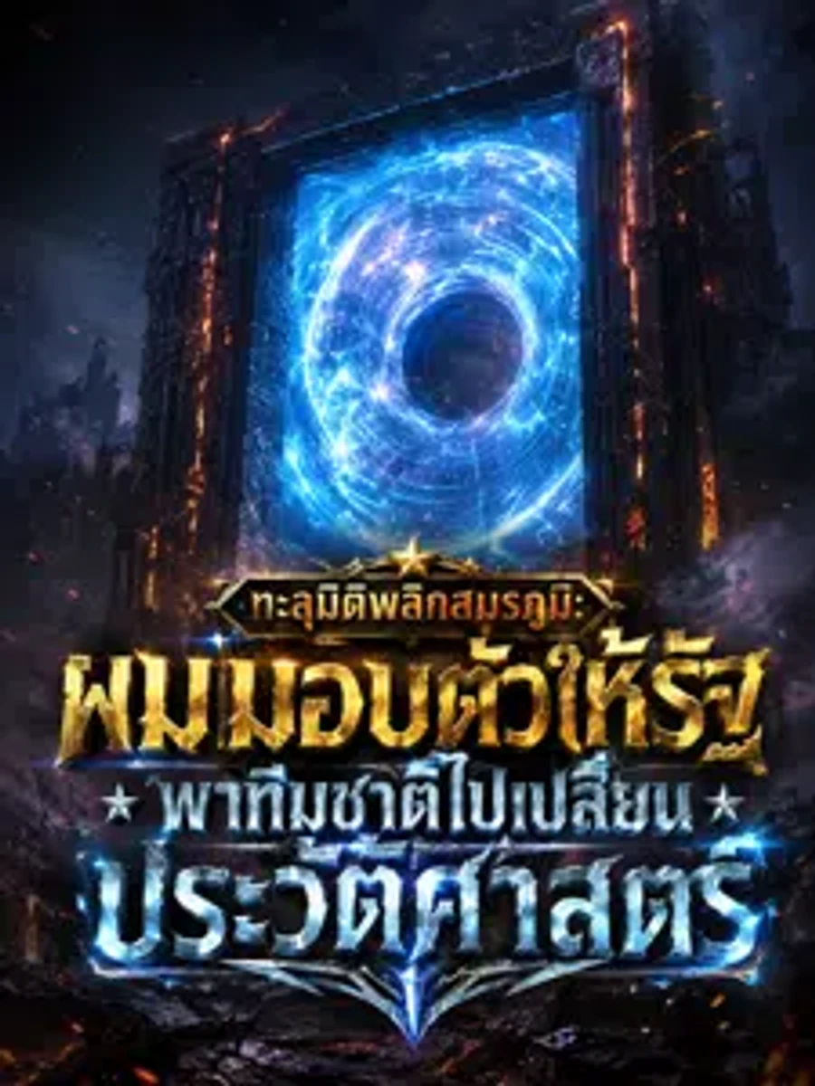 ปก ทะลุมิติพลิกสมรภูมิ: ผมมอบตัวให้รัฐ พาทีมชาติไปเปลี่ยนประวัติศาสตร์