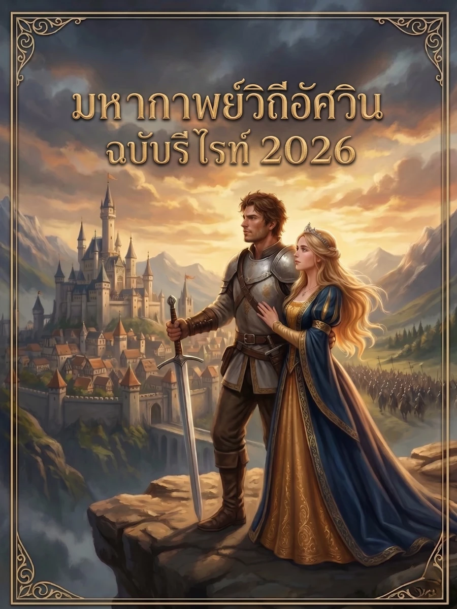 ปก มหากาพย์วิถีอัศวิน
