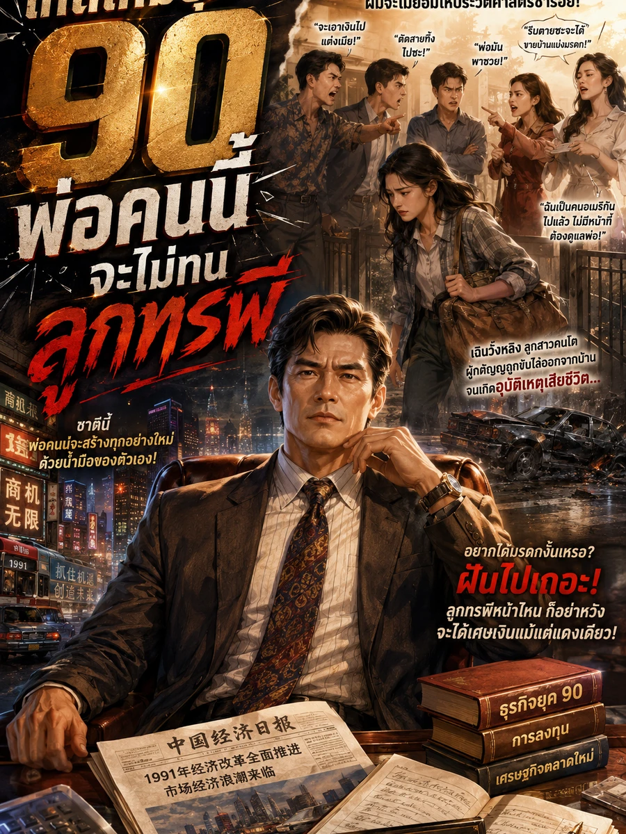 ปก (จบแล้ว) เกิดใหม่ยุค 90 พ่อคนนี้จะไม่ทนลูกทรพี