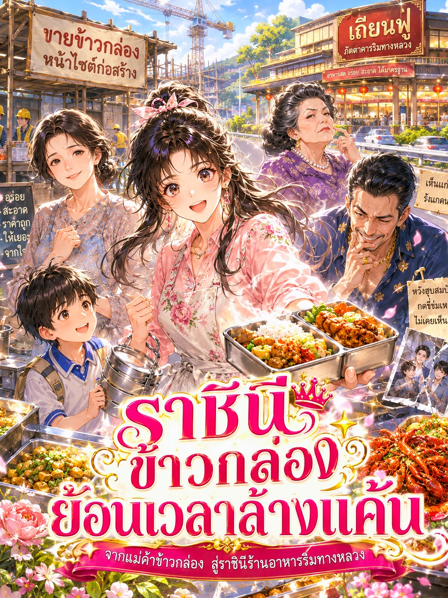 ปก [จบแล้ว] ราชินีข้าวกล่องย้อนเวลาล้างแค้น