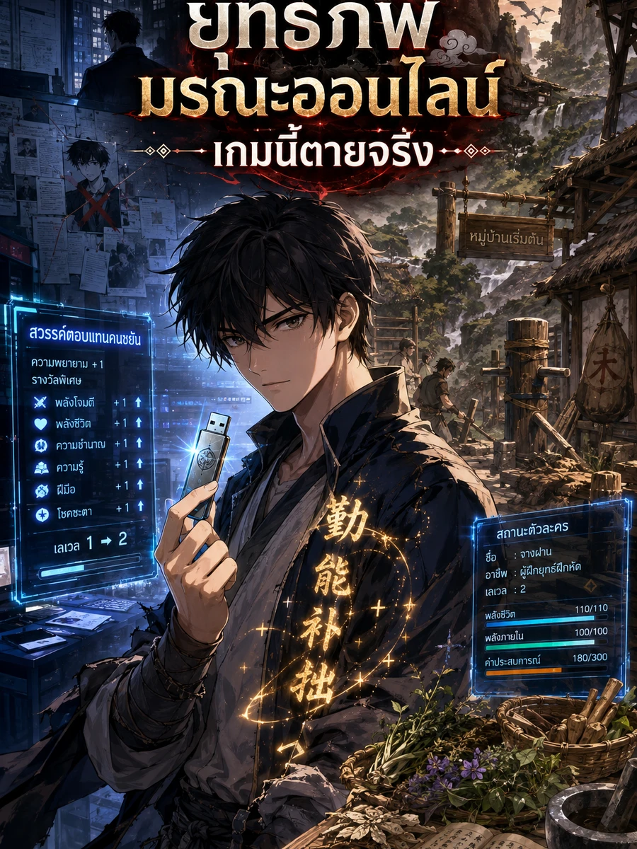 ปก ยุทธภพมรณะออนไลน์ เกมนี้ตายจริง