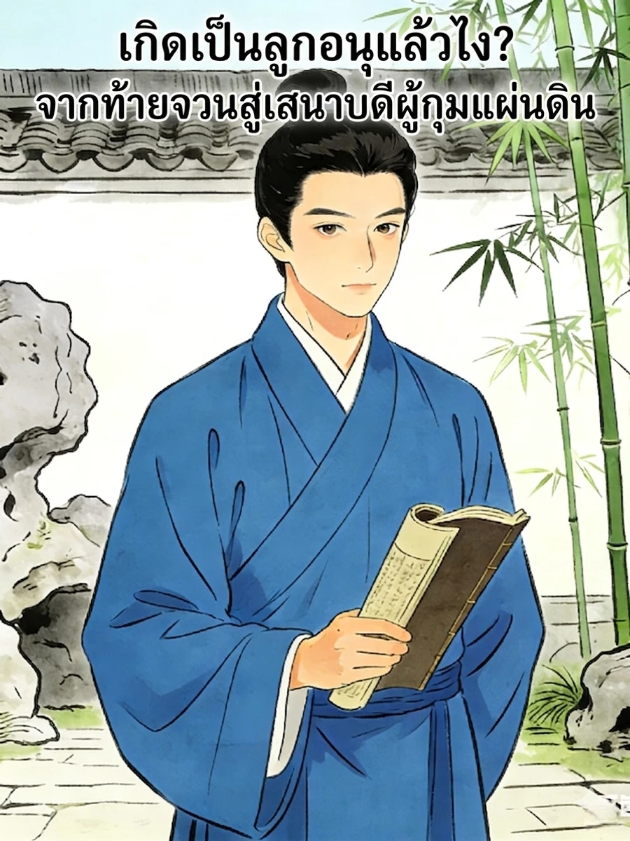 ปก (ชนต้นฉบับ)"เกิดเป็นลูกอนุแล้วไง? จากท้ายจวนสู่เสนาบดีผู้กุมแผ่นดิน"