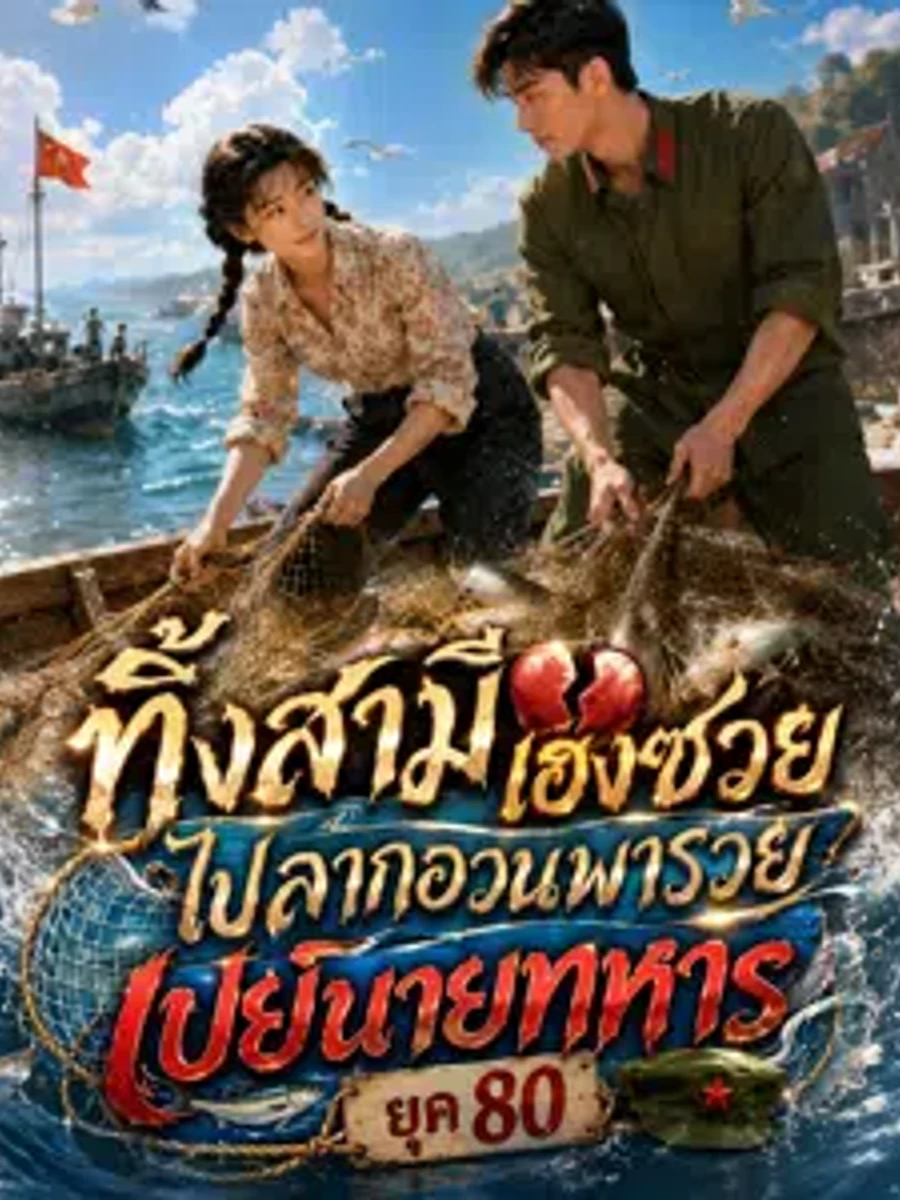 ปก ทิ้งสามีเฮงซวย ไปลากอวนพารวยเปย์นายทหารยุค 80