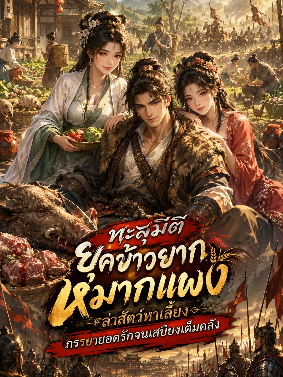 ปก [จบแล้ว] ทะลุมิติยุคข้าวยากหมากแพง: ล่าสัตว์หาเลี้ยงภรรยายอดรักจนเสบียงเต็มคลัง