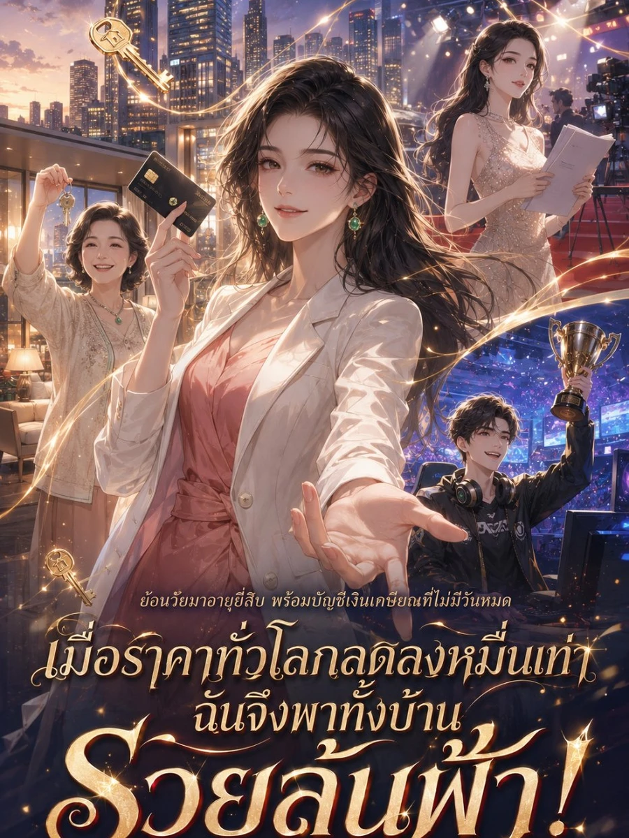 ปก เมื่อราคาทั่วโลกลดลงหมื่นเท่า ฉันจึงพาทั้งบ้านรวยล้นฟ้า!