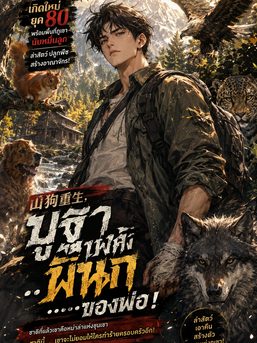 ปก เกิดใหม่ยุค 80 พร้อมพื้นที่ภูเขานับหมื่นลูก