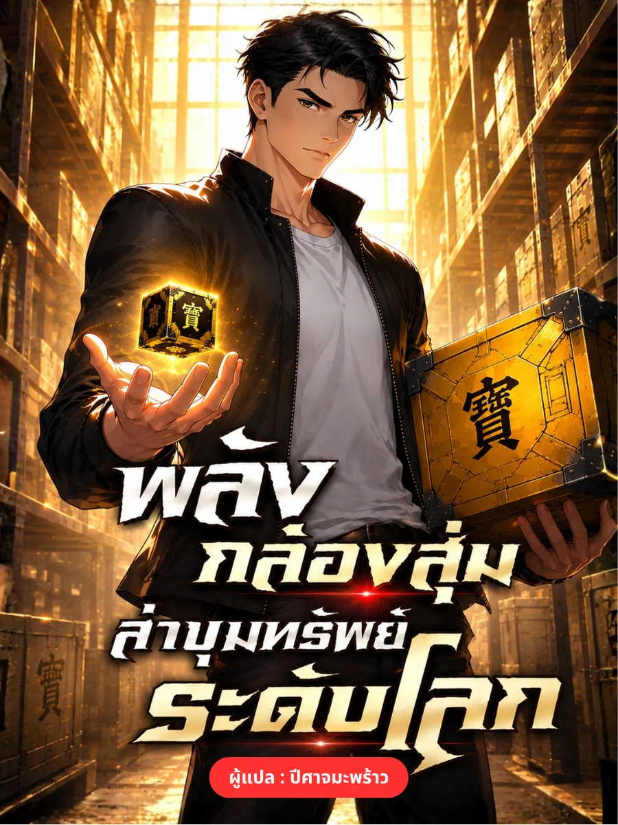 ปก พลังกล่องสุ่ม: ล่าขุมทรัพย์ระดับโลก