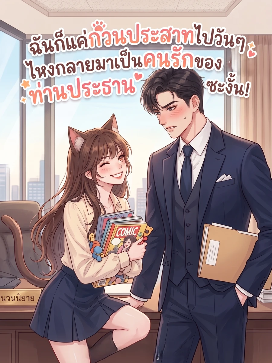 ปก [อ่านฟรี 60] ฉันก็แค่กวนประสาทไปวันๆ ไหงกลายมาเป็นคนรักของท่านประธานซะงั้น!