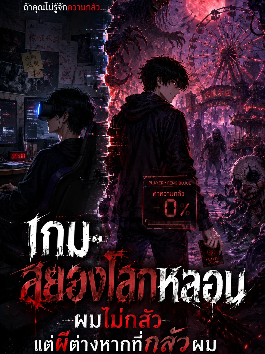 ปก เกมสยองขวัญ : ด่านนี้ไม่มีคําว่าปลอดภัย