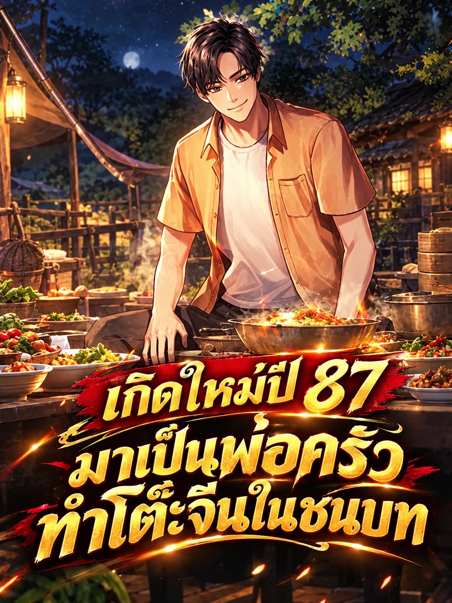 ปก เกิดใหม่ปี 87 มาเป็นพ่อครัวทําโต๊ะจีนในชนบท