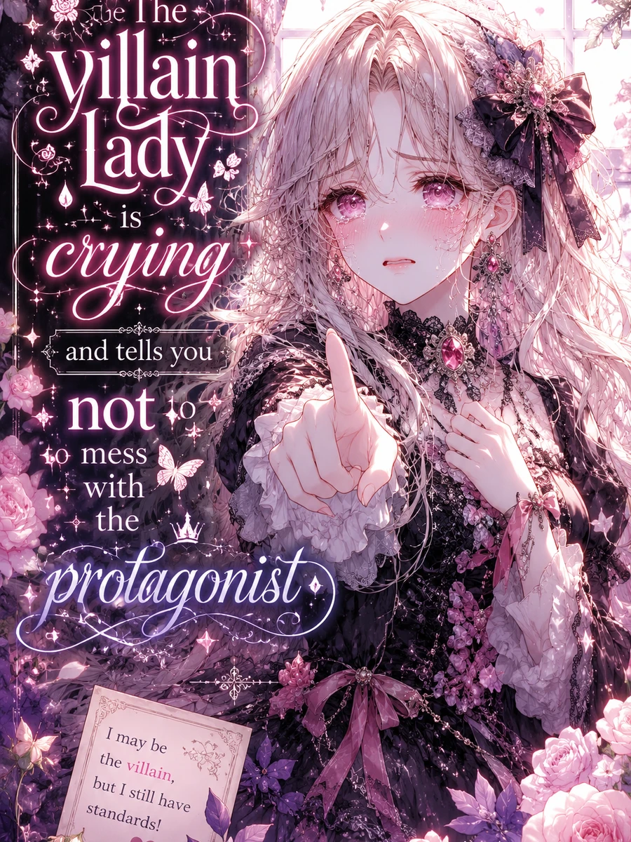 ปก (100ตอนแรก ฟรี) นางร้ายน้ําตาอาบแก้ม และขอให้คุณอย่าขวางเส้นทางพระเอก
