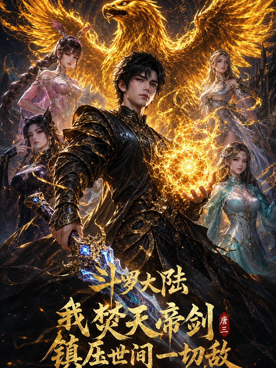 ปก โต้วหลัว: ระบบเทพสวรรค์ เพลิงสุริยันแผดเผา