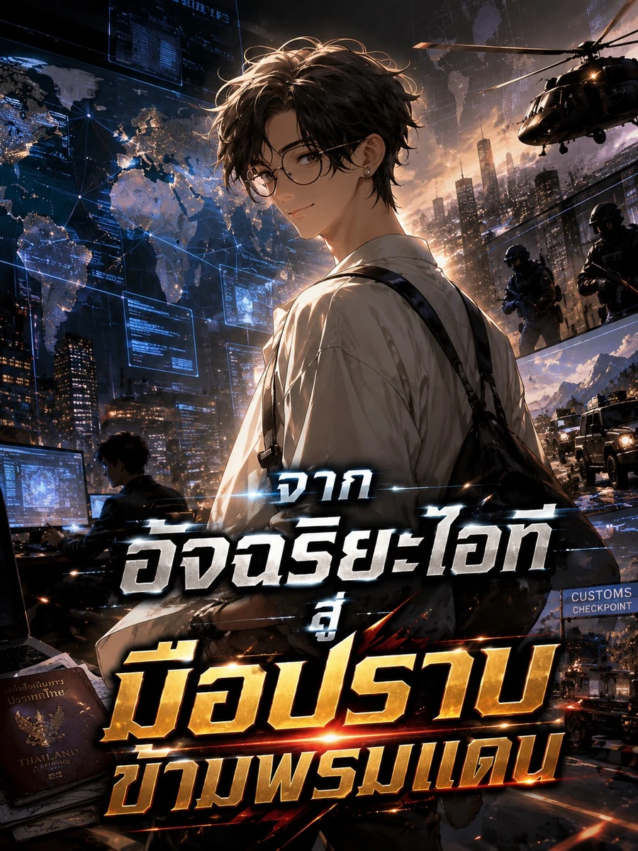 ปก "จากอัจฉริยะไอที สู่มือปราบข้ามพรมแดน"