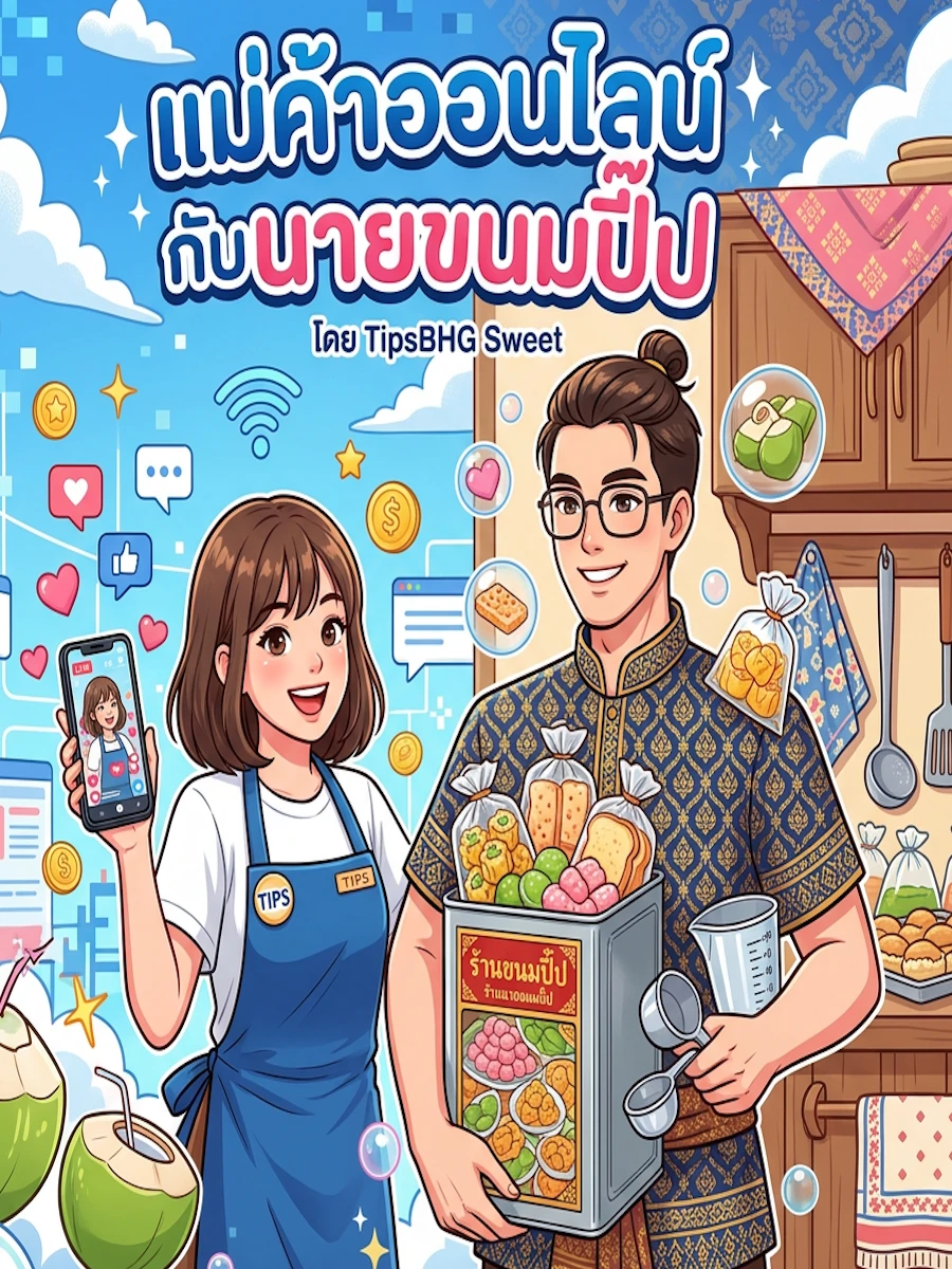 ปก แม่ค้าออนไลน์กับนายขนมปี๊ป