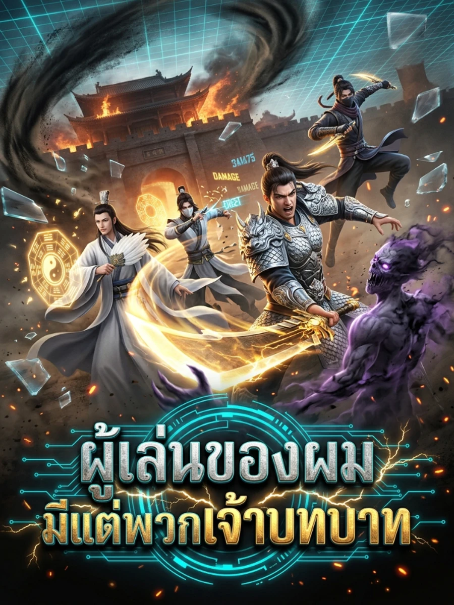 ปก ผู้เล่นของผมมีแต่พวกเจ้าบทบาท