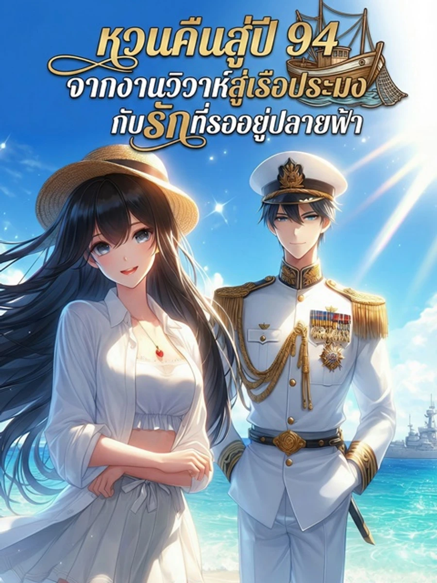 ปก หวนคืนสู่ปี 94 จากงานวิวาห์สู่เรือประมง กับรักที่รออยู่ปลายฟ้า